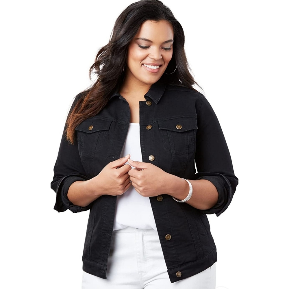 Roaman's Essential Denim Jacket